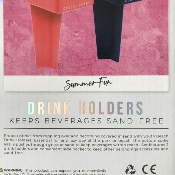 South Beach Stick In Sand Drink Holders - Picture 6 of 6